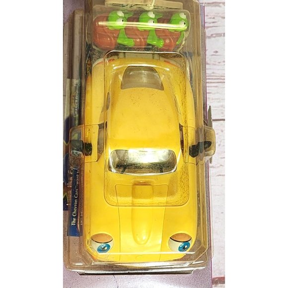 Vintage 1999 The Chevron Cars Casey Coupe Collectible - Features Eyes Move Side - Picture 8 of 16